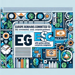Europe remains committed to ESG, with Apiday aiding corporate compliance