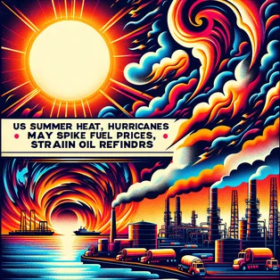 US Summer Heat, Hurricanes May Spike Fuel Prices, Strain Oil Refiners