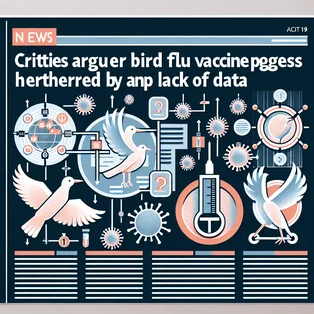 Critics Argue Bird Flu Vaccine Progress Hindered by Lack of Data