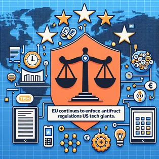 EU continues to enforce antitrust regulations on US tech giants