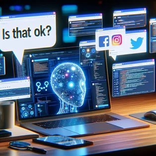 AI learns from Reddit, Stack Overflow, Facebook posts. Is that OK?