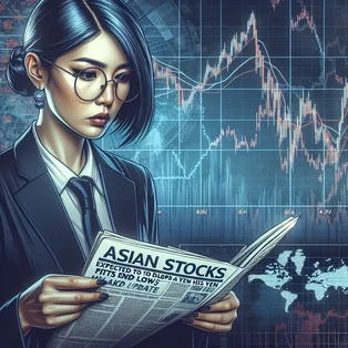 Asian Stocks Expected to Drop as Yen Hits New Low: Market Update