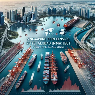 Singapore Port Congestion Reflects Global Impact of Red Sea Attacks