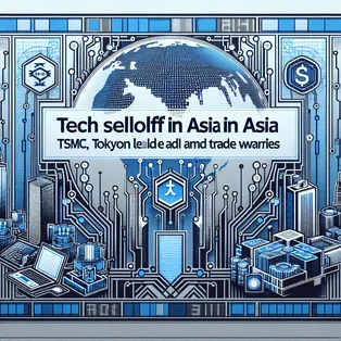 Tech selloff in Asia: TSMC, Tokyo Electron lead amid trade worries