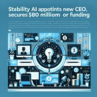 Stability AI Appoints New CEO, Secures $80 Million in Funding