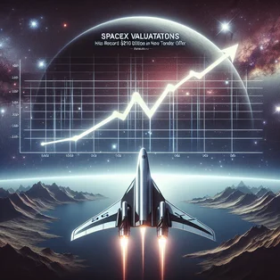 SpaceX Valuation Hits Record $210 Billion in New Tender Offer