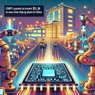 CXMT's Parent to Invest $2.4B in New Chip Plant in China