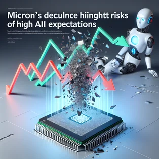 Micron's Decline Highlights Risks of High AI Expectations