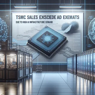 TSMC Sales Exceed Estimates Due to High AI Infrastructure Demand