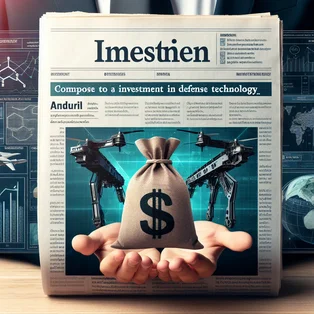 Anduril’s $1.5B Deal Highlights VC Enthusiasm for Defense Tech