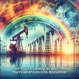 Oil prices steady as hurricane damage concerns diminish
