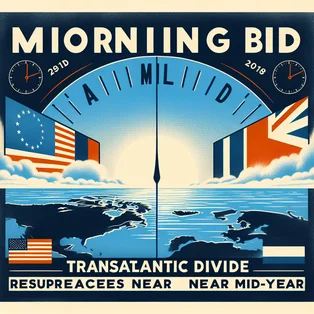 Morning Bid: Transatlantic Divide Resurfaces Near Mid-Year