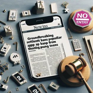 Groundbreaking settlement bans popular app from hosting young teens