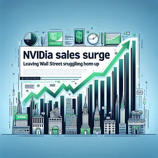 Nvidia Sales Surge, Leaving Wall Street Struggling to Keep Up