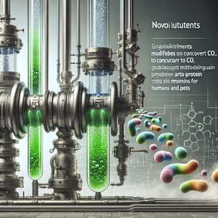 NovoNutrients modifies microbes to convert CO2 into protein for humans and pets