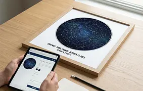 Что такое звёздная карта и как её заказать