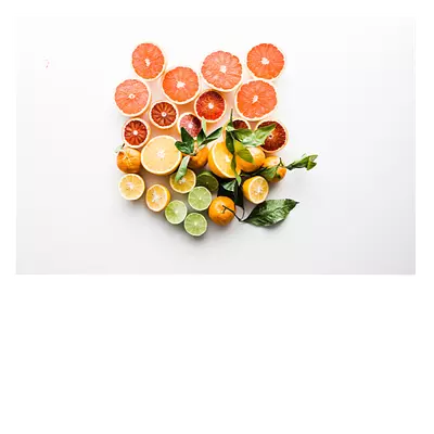 Фото на холсте цитрусы, размера 75x50