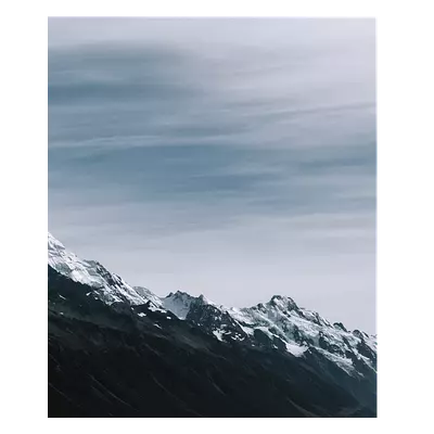 Фото на холсте горный хребет, размера 50x60