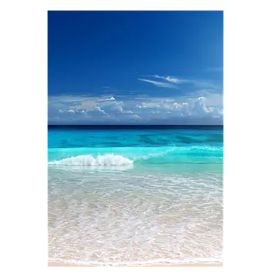 Фото на холсте солнечный пляж, размера 70x100