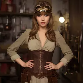 «Steampunk Engineer Portrait»