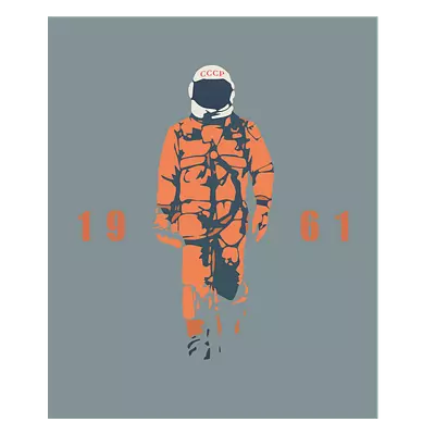 Фото на холсте гагарин, размера 50x60