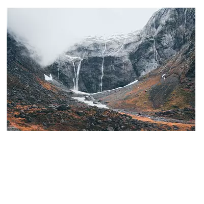 Фото на холсте горный ручей, размера 120x80