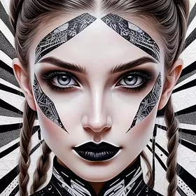 «Black & white artistry»