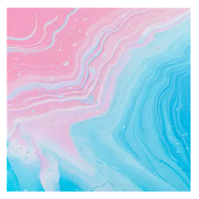 Фото на холсте абстрактные волны, размера 40x40