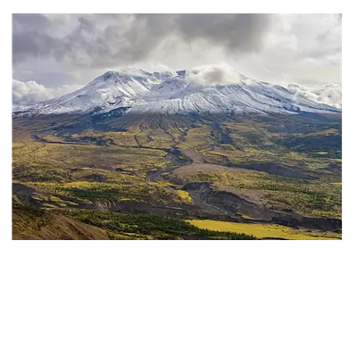 Фото на холсте склон горы, размера 100x70