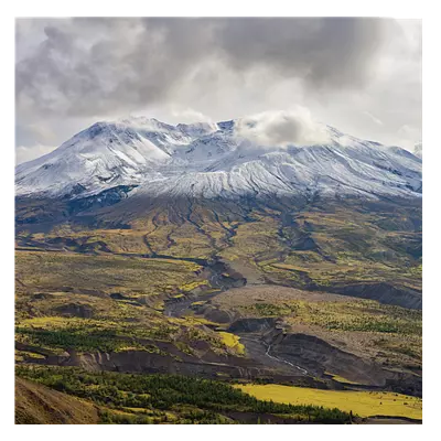 Фото на холсте склон горы, размера 100x100