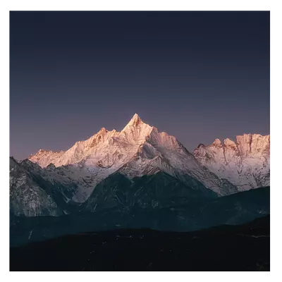 Фото на холсте горный массив, размера 50x50