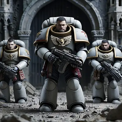 Space Marines Art