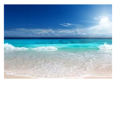 Фото на холсте солнечный пляж, размера 100x70