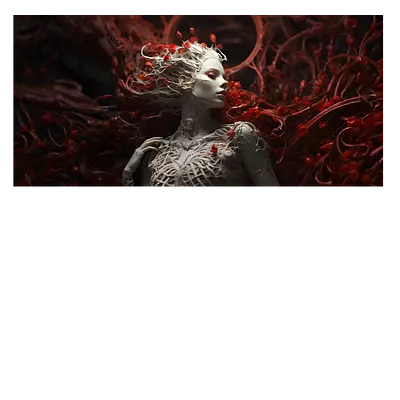 Фото на холсте ai girl, размера 60x30