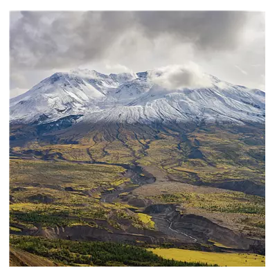 Фото на холсте склон горы, размера 40x40