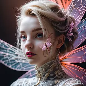 «Цветной портрет с драконом»