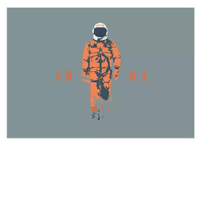 Фото на холсте гагарин, размера 70x50