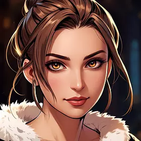 «Queen’s medieval anime look»