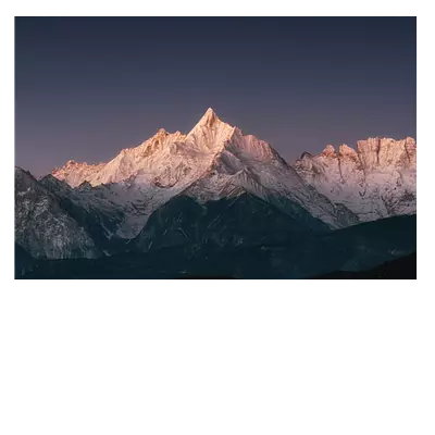 Фото на холсте горный массив, размера 120x80