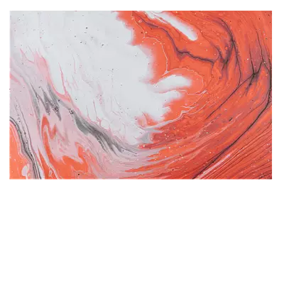 Фото на холсте красные волны, размера 60x40