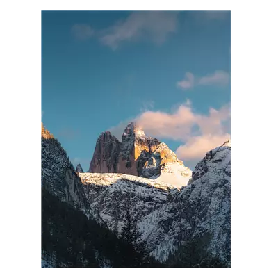 Фото на холсте снежные горы, размера 60x80