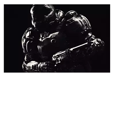 Фото на холсте doomguy, размера 60x40