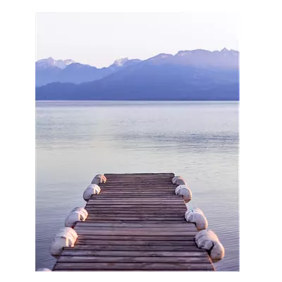 Фото на холсте пристань, размера 40x50