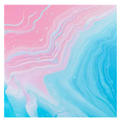 Фото на холсте абстрактные волны, размера 60x60