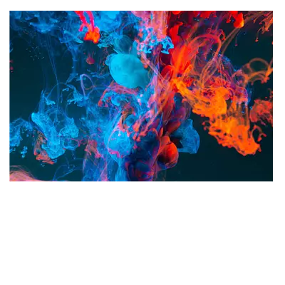 Фото на холсте краски, размера 75x50