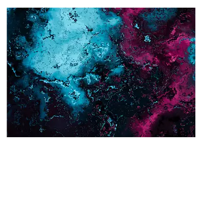 Фото на холсте абстрактные капли, размера 100x70