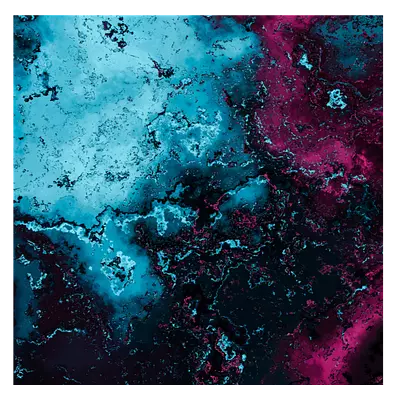 Фото на холсте абстрактные капли, размера 40x40