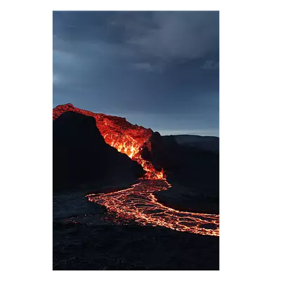 Фото на холсте лава, размера 40x60
