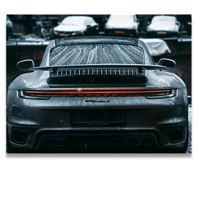 Фото на холсте porsche 911 turbo s, размера 80x60