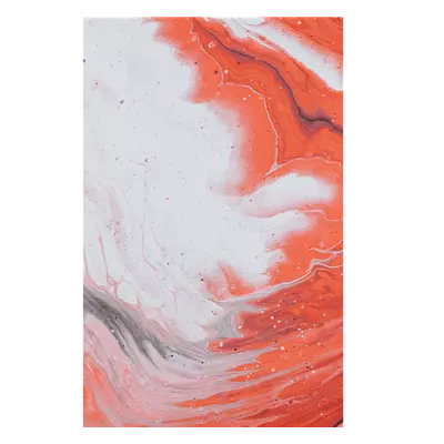 Фото на холсте красные волны, размера 30x45